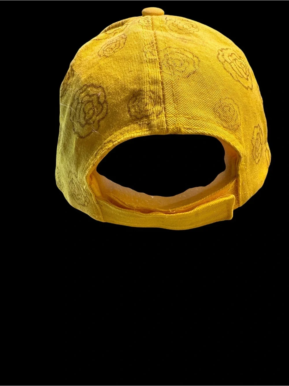 Disney Princess Belle Beauty and the Beast Yellow Baseball Cap Hat Youth